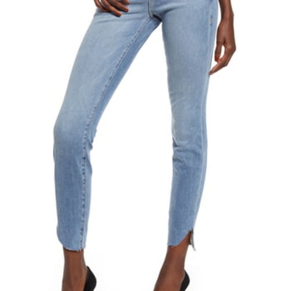 Good American Good Legs Cascade Hem Jeans